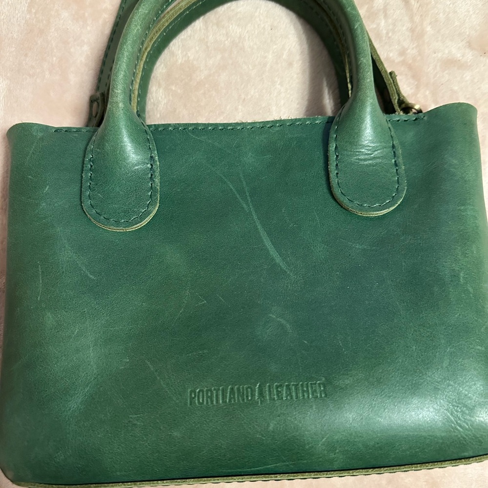 Portland Leather Cowboy Mint Women's Bag